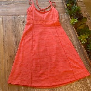 Marmot coral striped sundress (size:small)